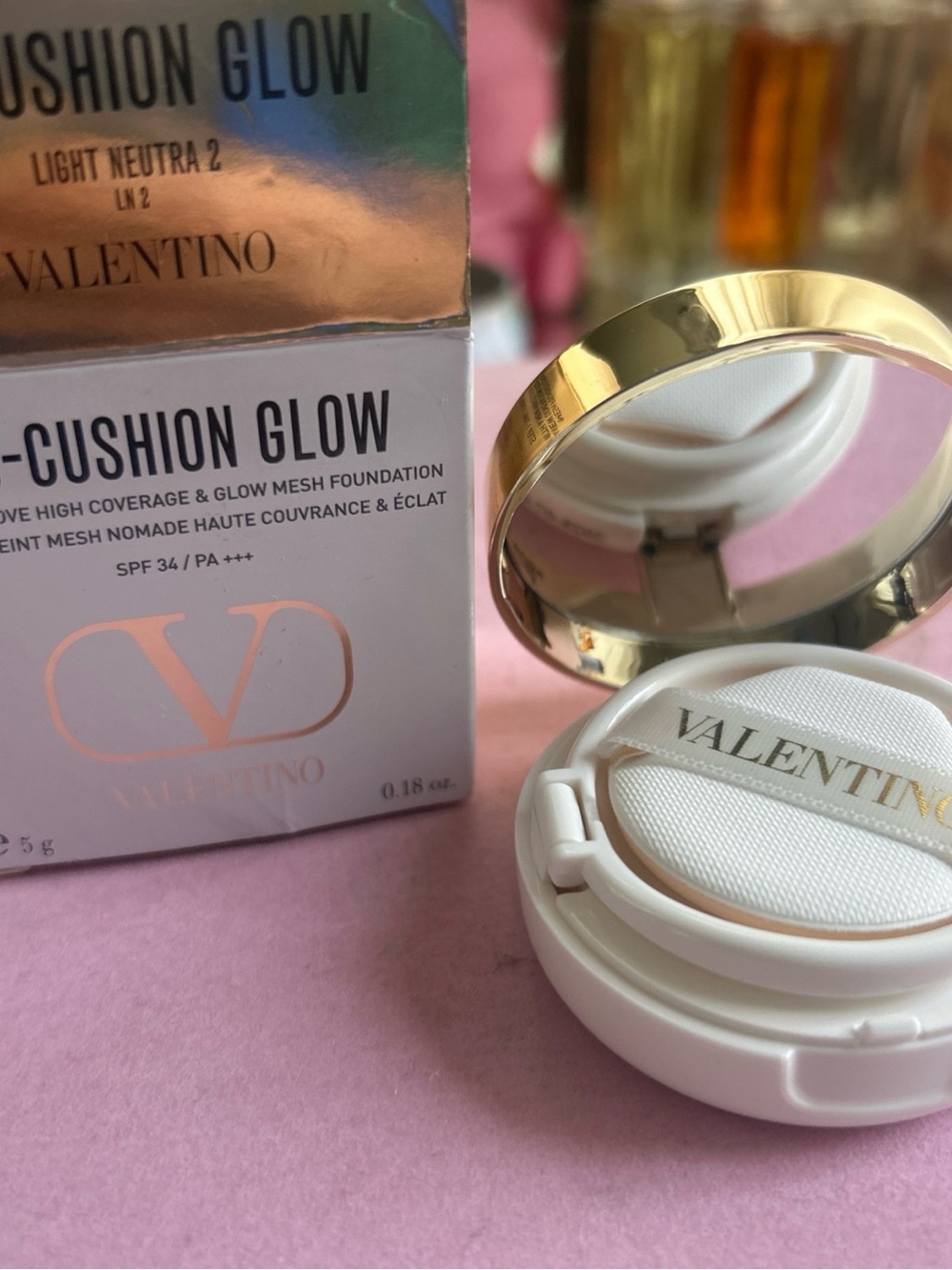 Valentino Cushion Glow Mesh Foundation - LN2
